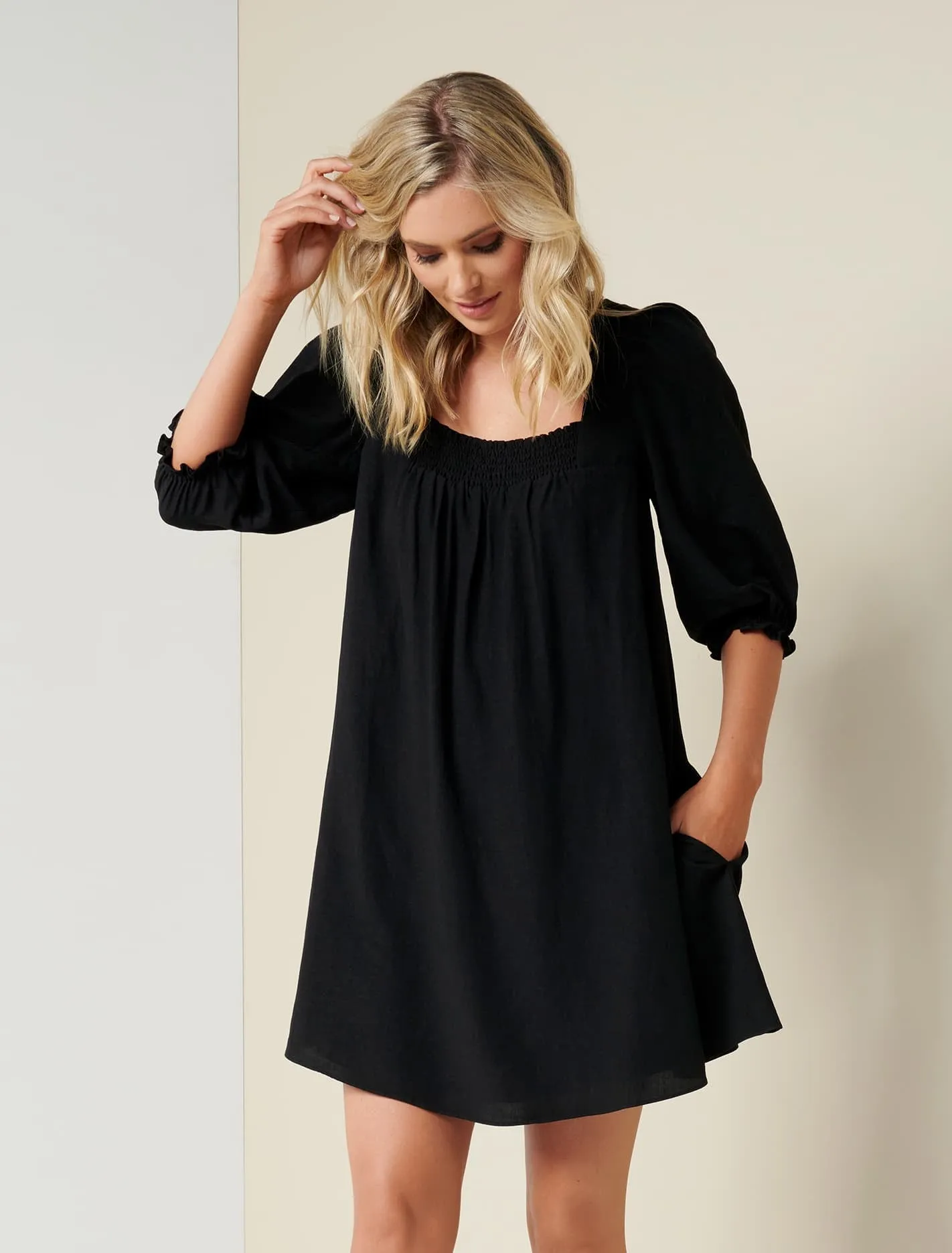 Abbie Babydoll Dress