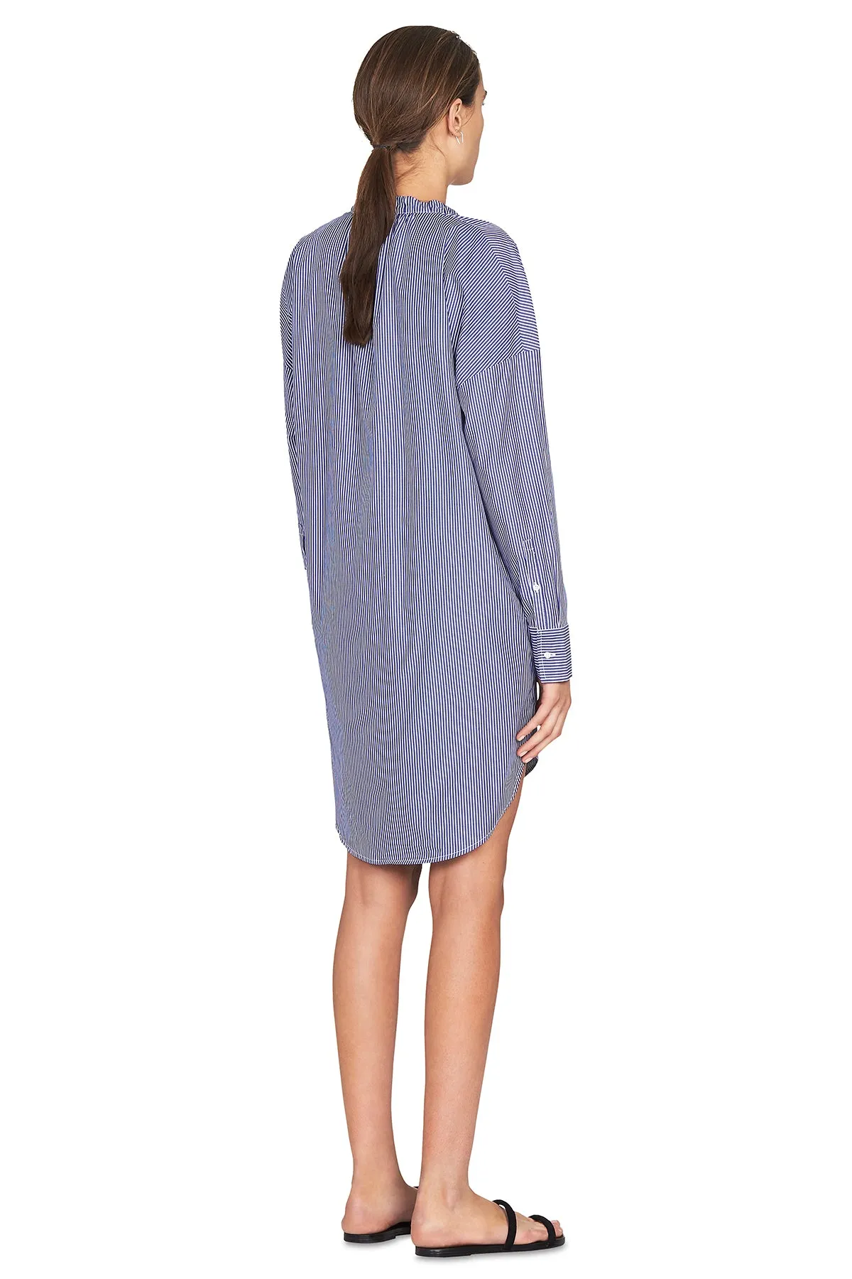 Ashworth Shirting Deep V Dress