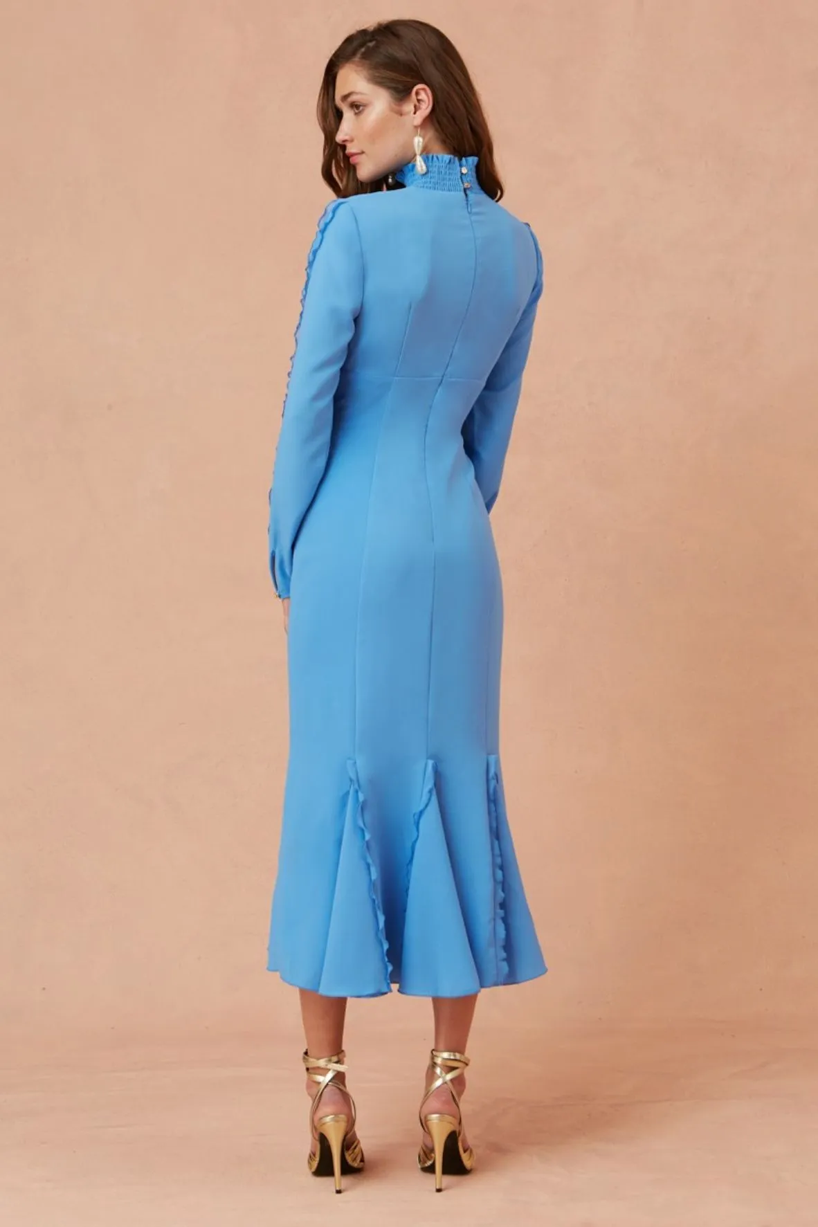 Beloved Long Sleeve Midi Dress