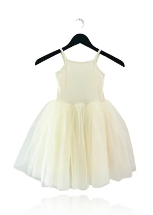 DOLLY ROMANTIC BALLET TUTU DRESS vanille