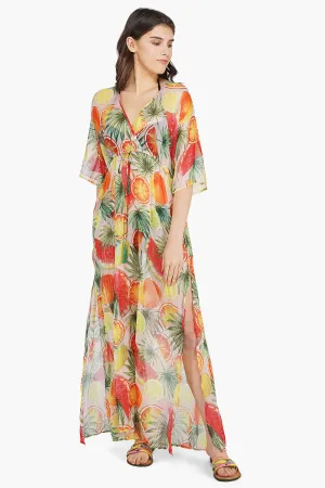 Fruit Punch Wrap Dress