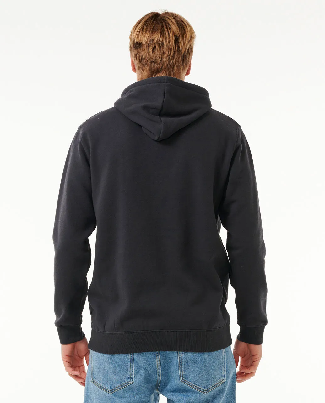 Horizon Zip Thru Hood - Washed Black