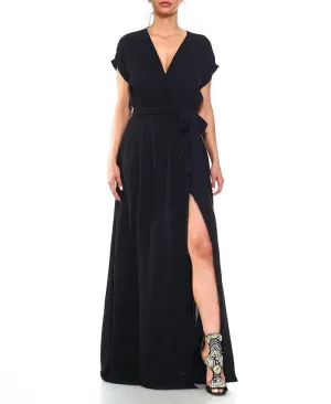 Jasmine Meghan Los Angeles Women's Maxi Dress, Black