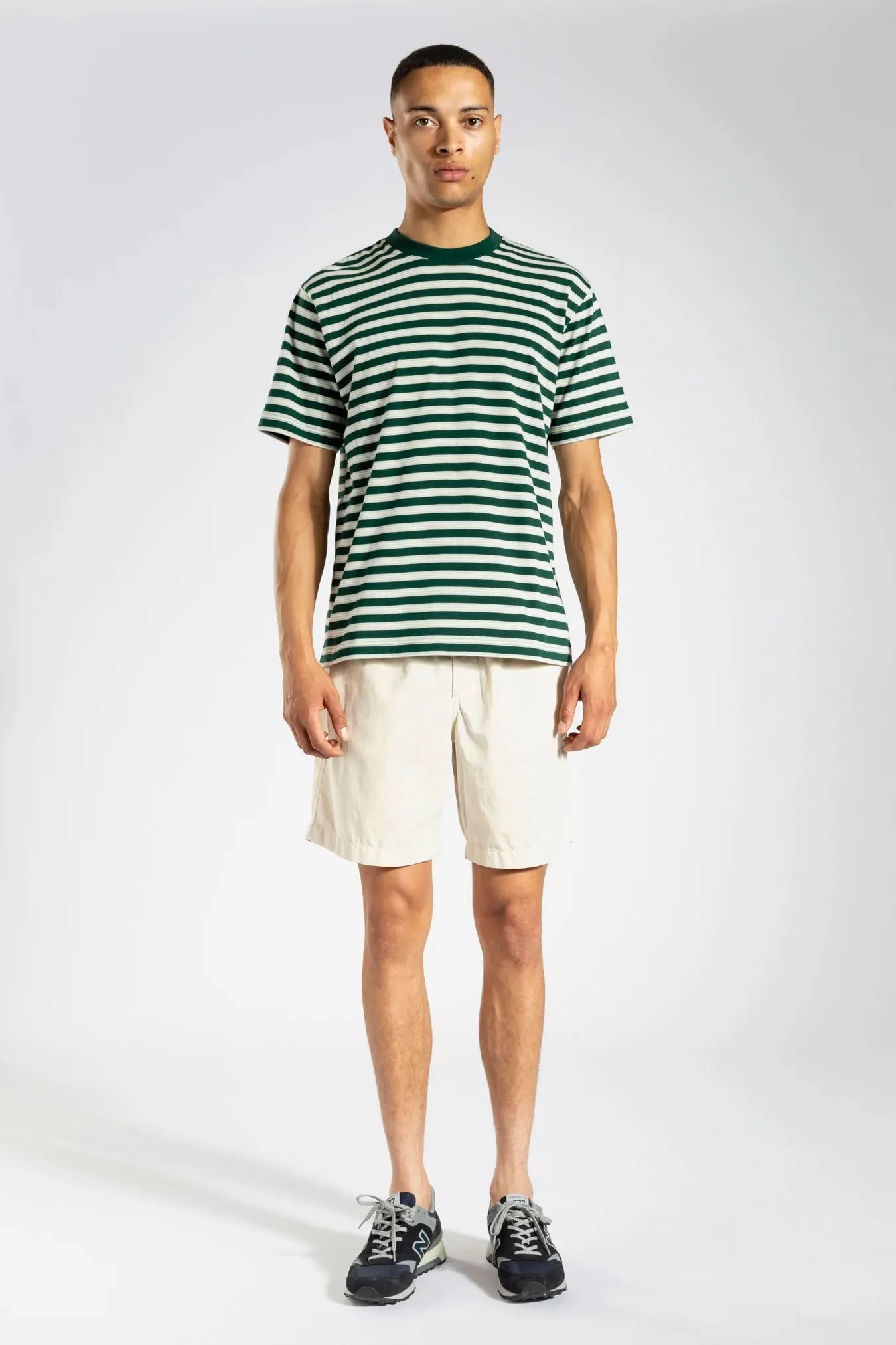 Johannes Nautical Stripe - Deep Sea Green