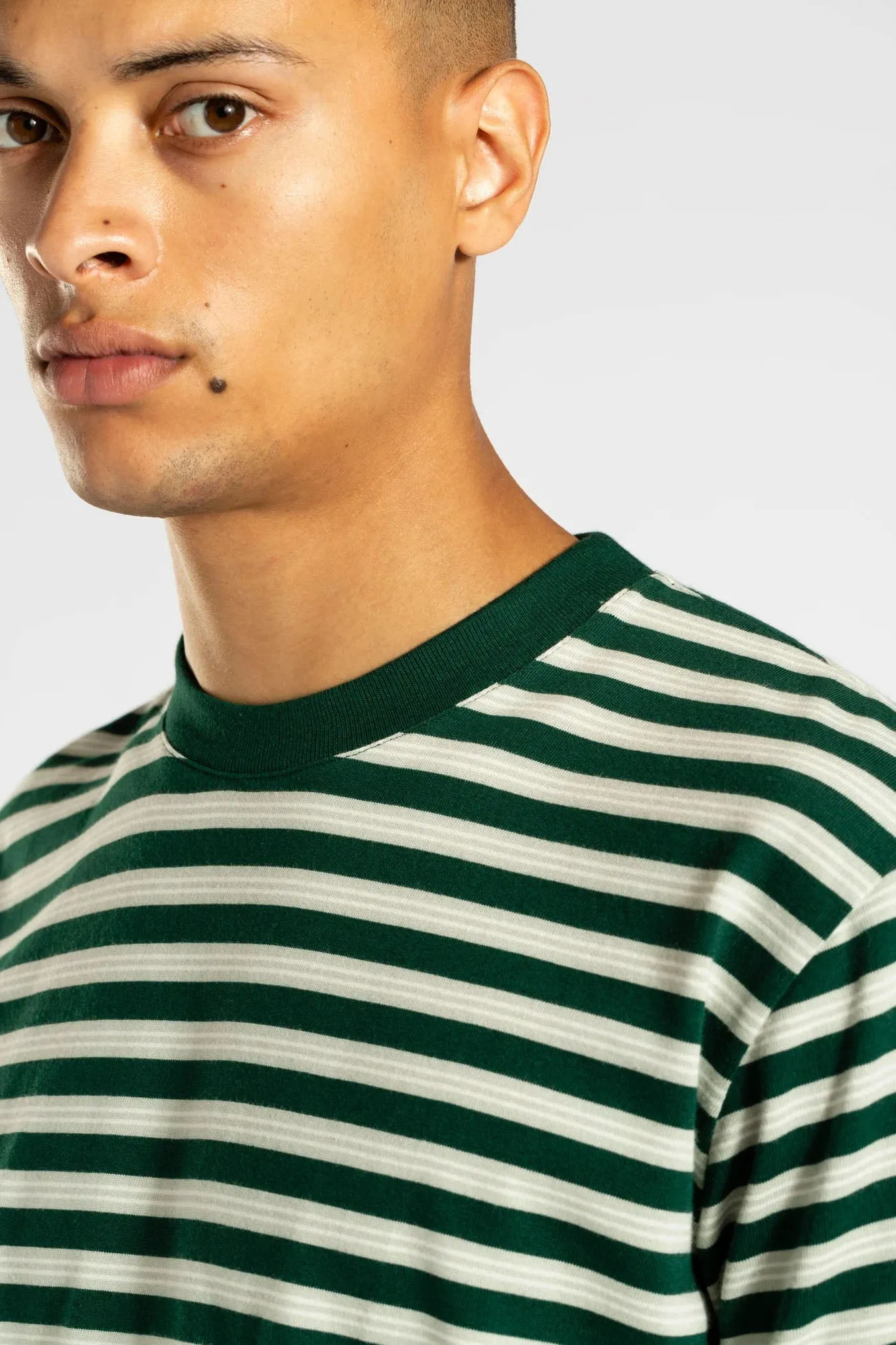 Johannes Nautical Stripe - Deep Sea Green