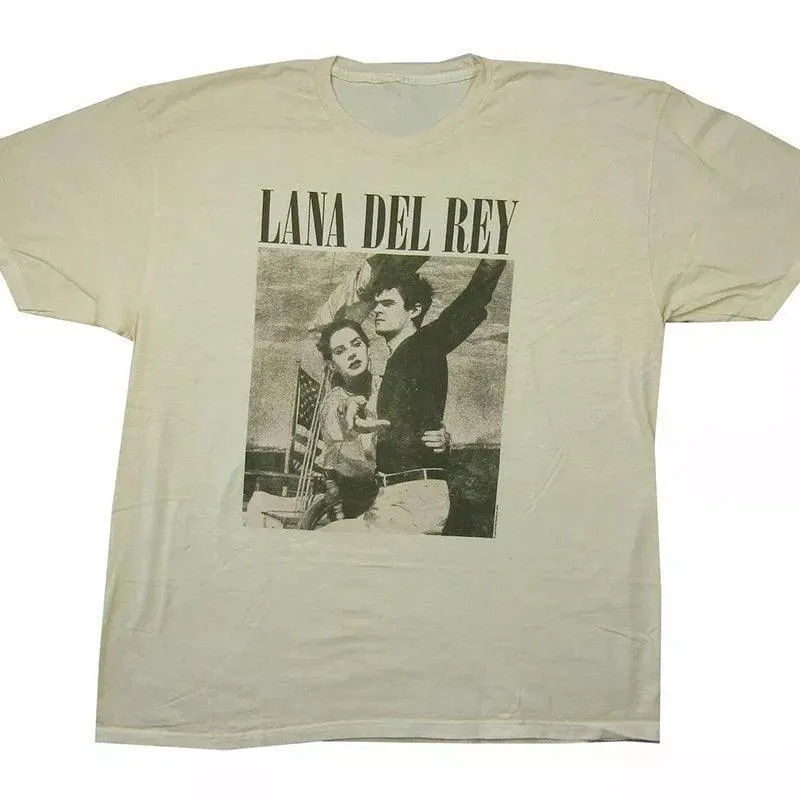 Lana Del Rey Vintage Nautical Summer Unisex Tee: Retro Charm & Cozy Style