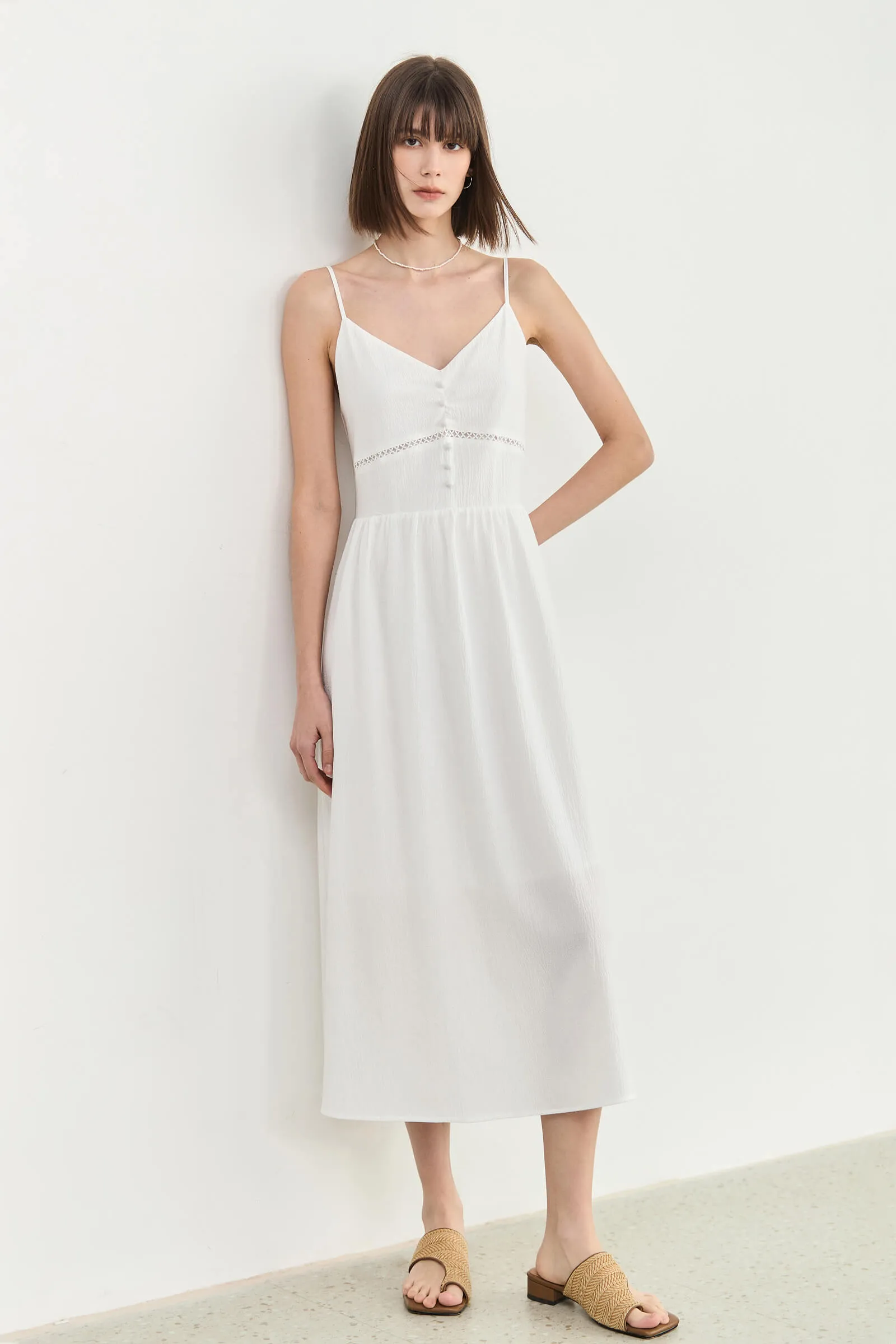 LILY Adjustable Strap Sling Dress