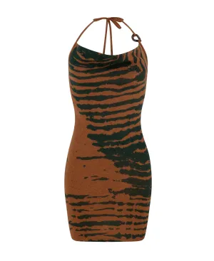 MIRAGE MINI DRESS - CLAY