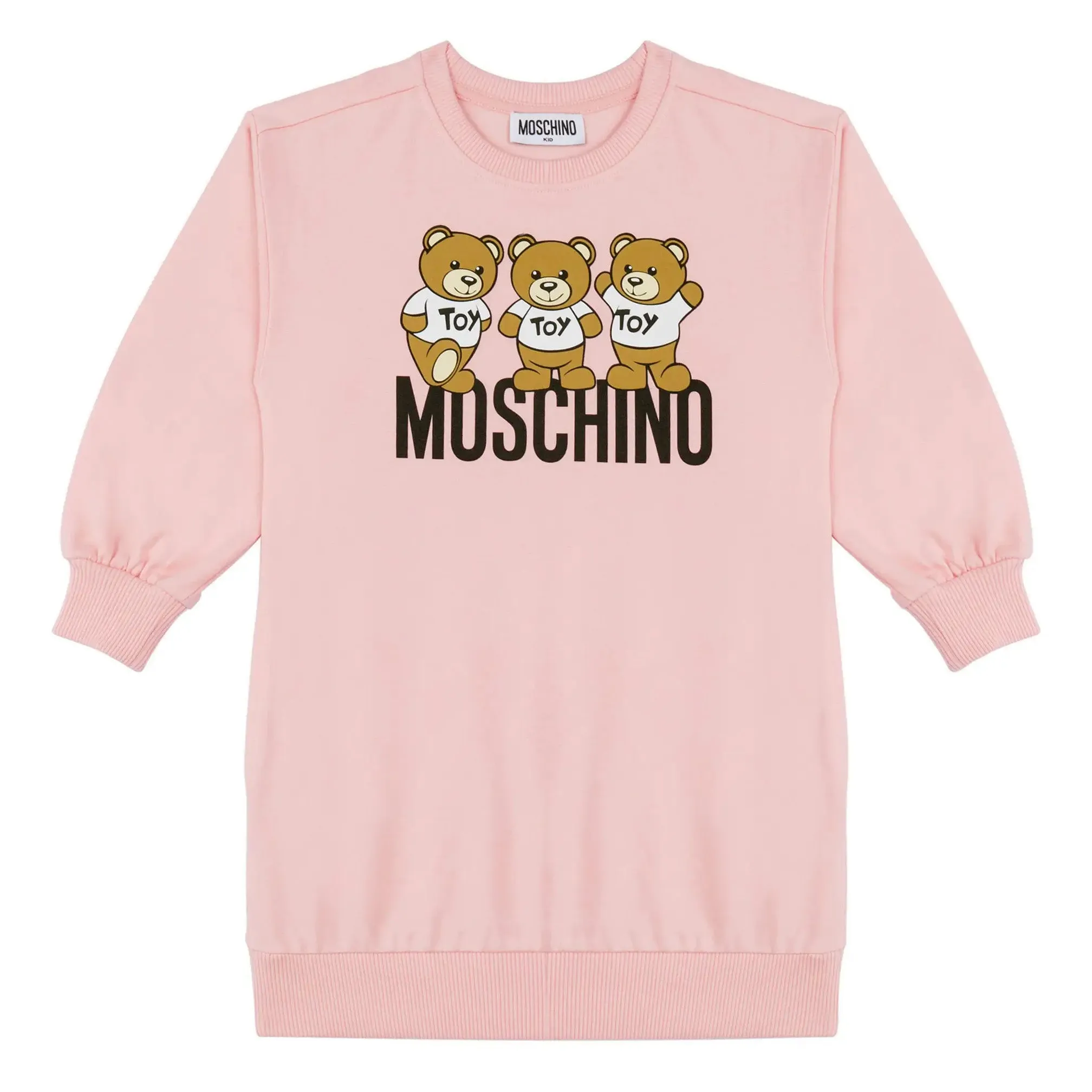 Moschino Triple Teddy Rose Dress