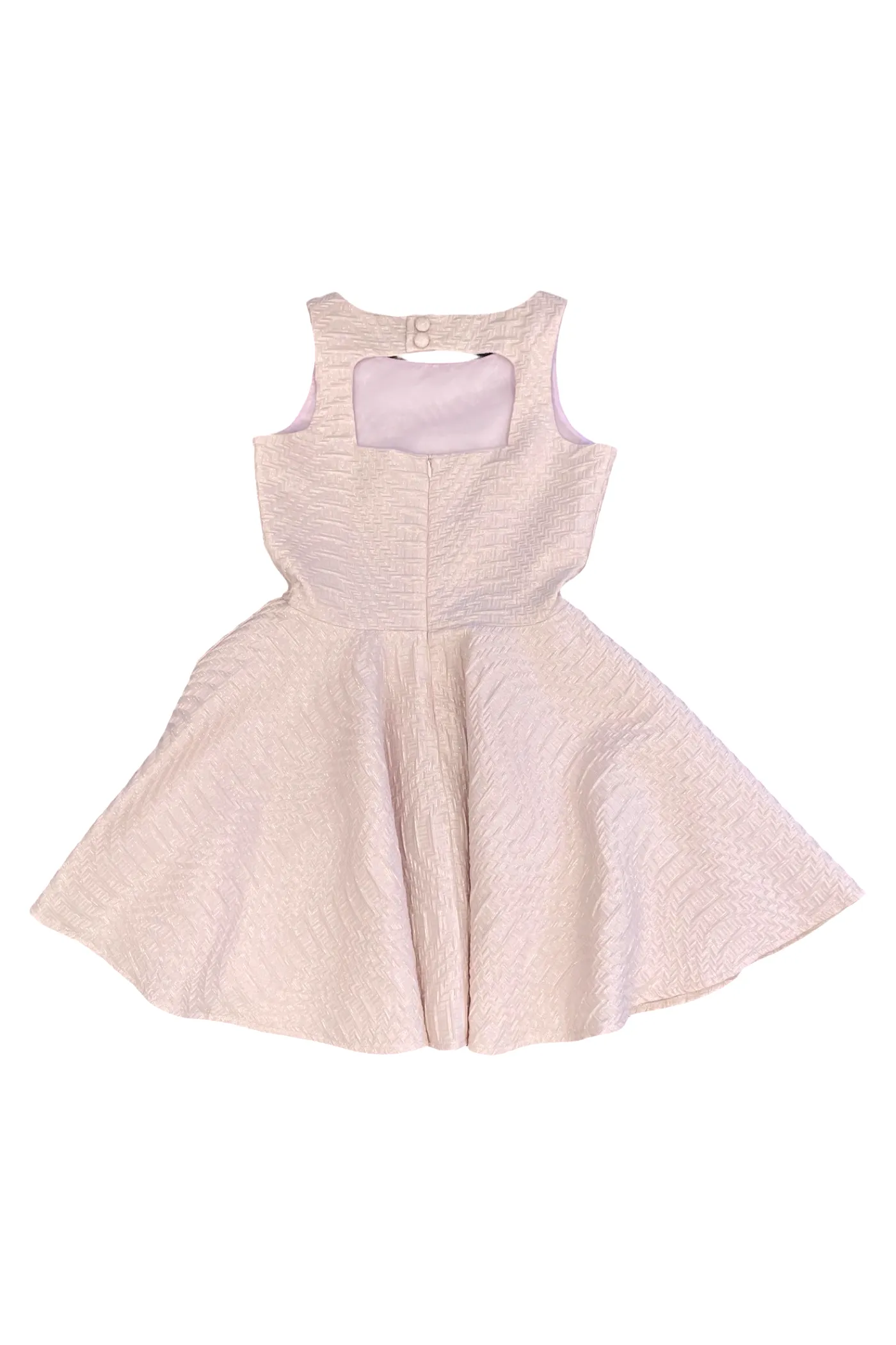 Pink Shimmer Party Dress