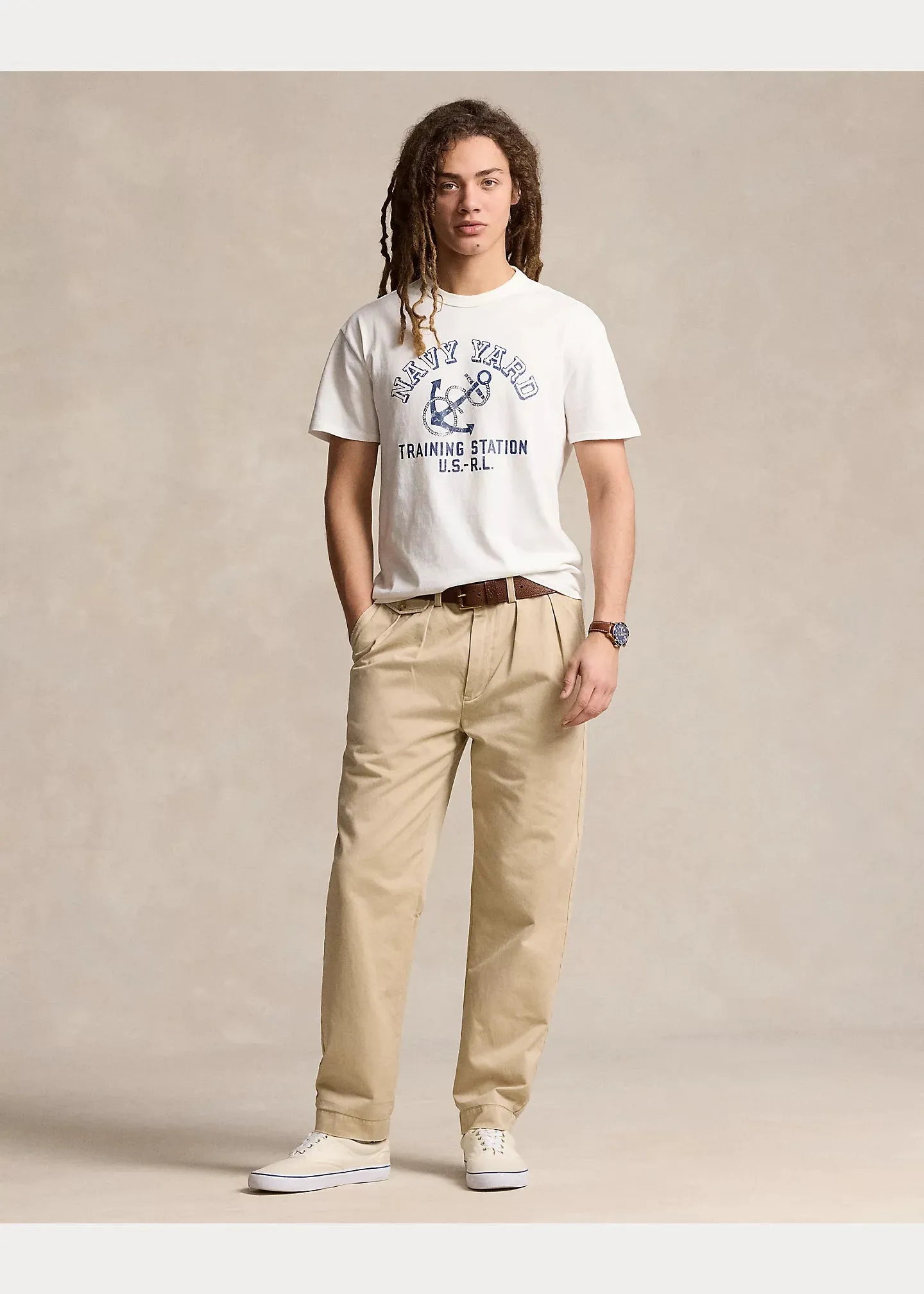 Ralph Lauren Classic Fit Jersey Graphic T-Shirt | Nevis