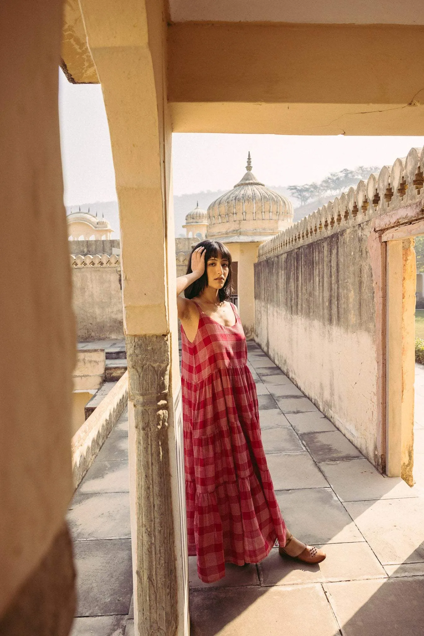 Red Dahlia Dress