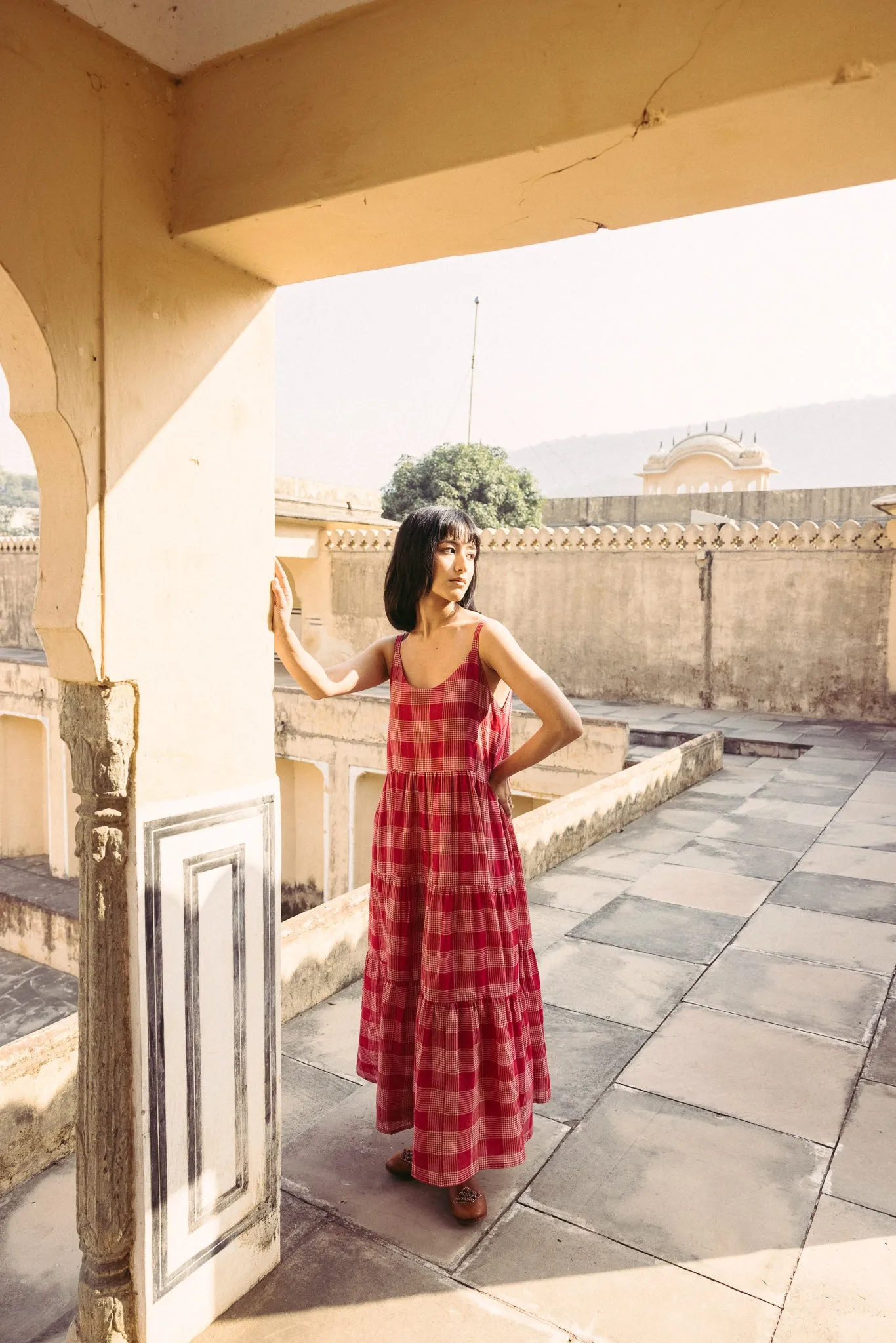 Red Dahlia Dress