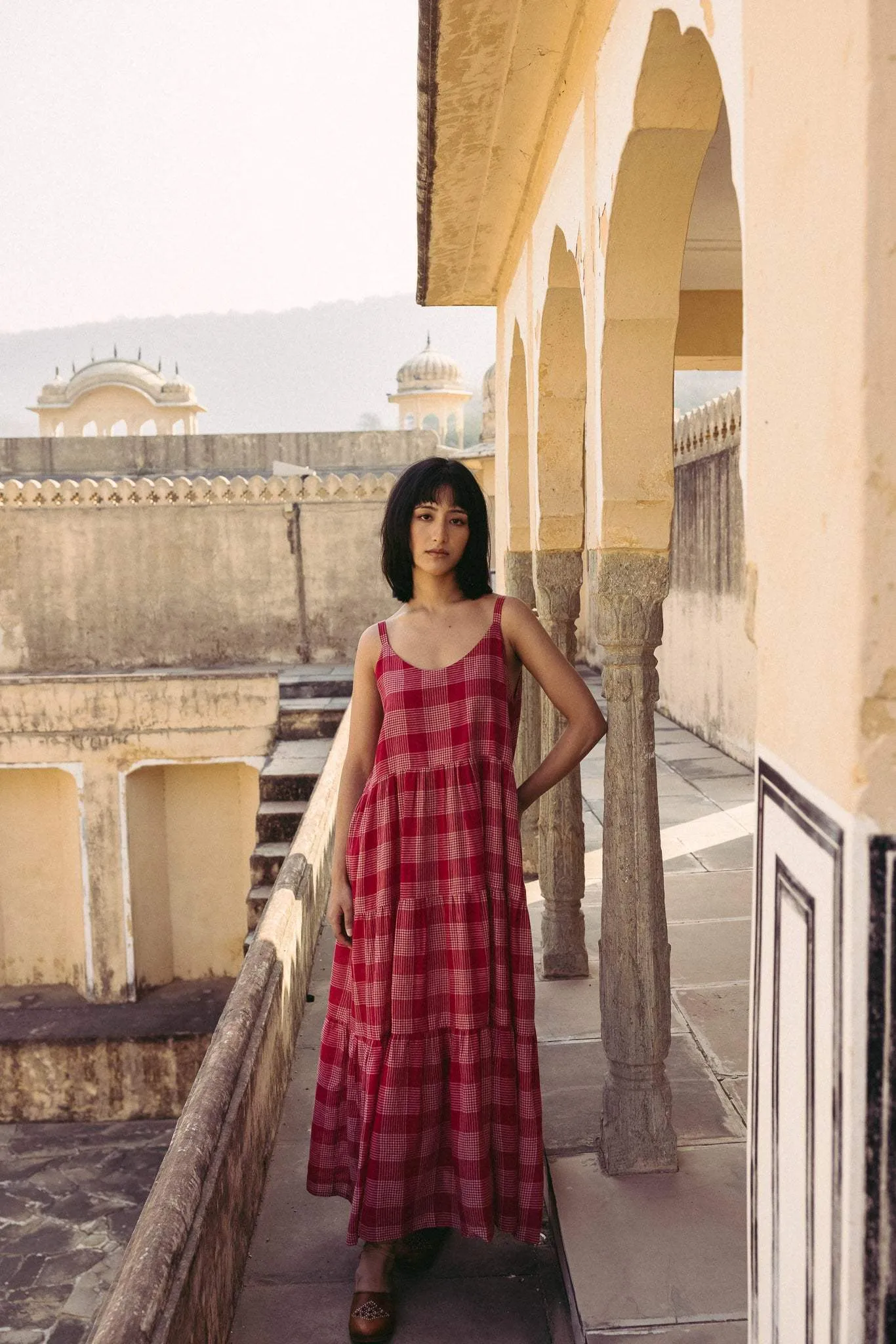 Red Dahlia Dress