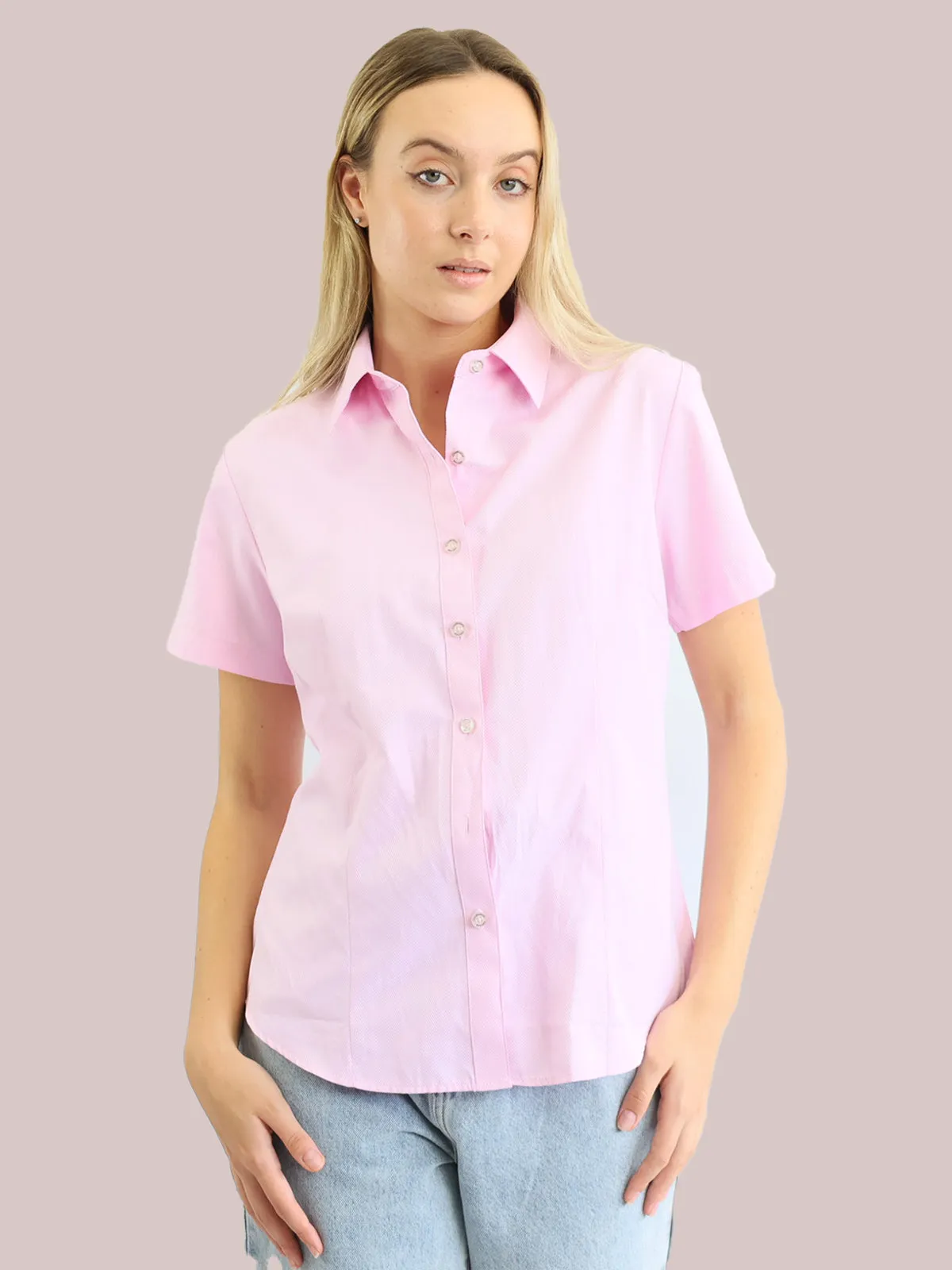 Regular Fit Women's Short Sleeve Shirt