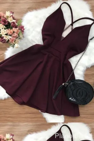 Sexy Homecoming Dresses, Short Homecoming Dresses, Open Back Homecoming Dresses