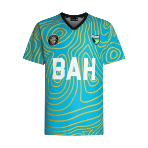 TEAM BAHAMAS TEE- AQUA