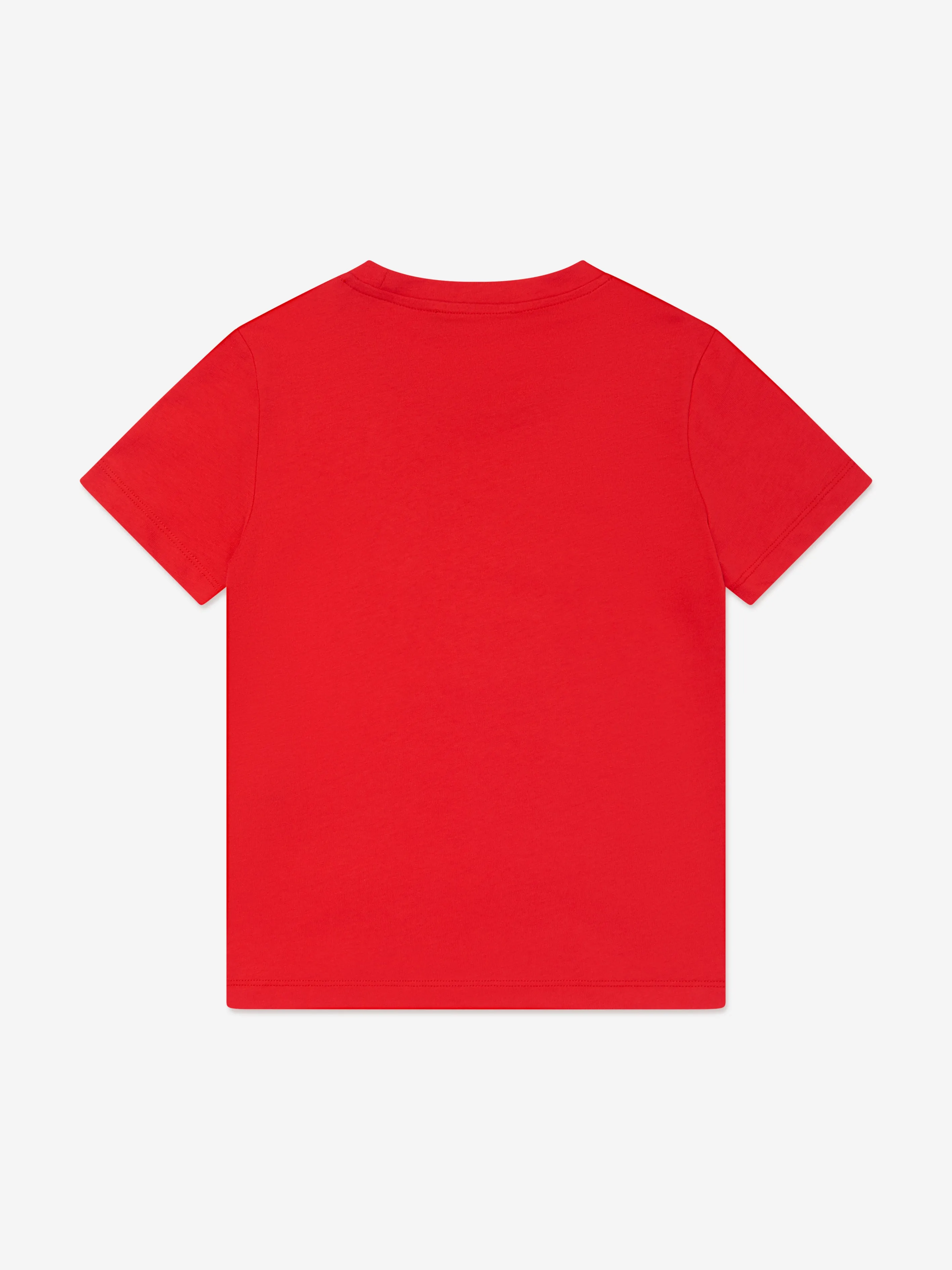 Versace Boys Nautical Medusa Logo T-Shirt in Red