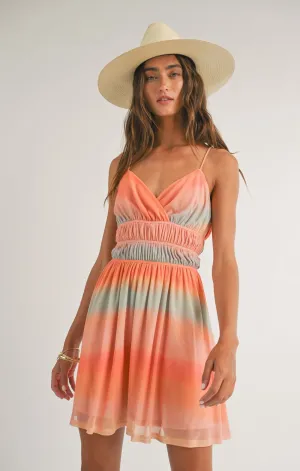 Western Wind Fit & Flare Mini Dress