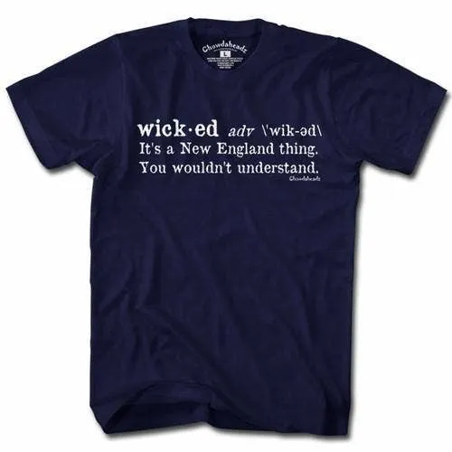 Wicked Definition T-Shirt | Unisex / M / Navy