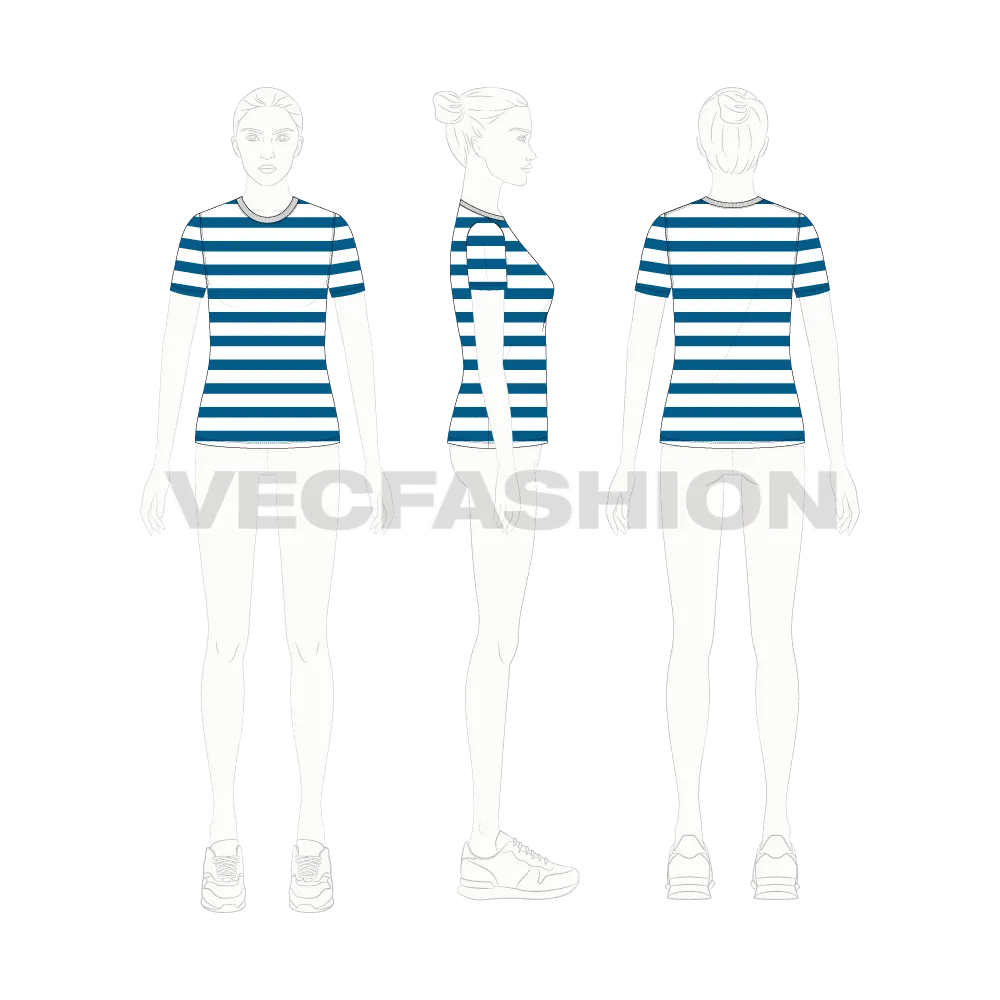 Women's Striped T-shirt