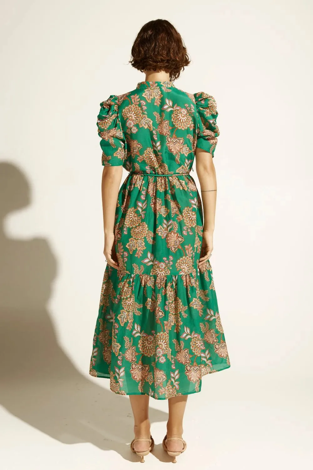 ZOE KRATZMANN | OPUS DRESS | K'GARI PALM GREEN